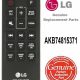 Soundbar Remote Controller SJ3
